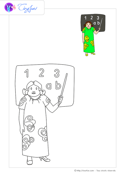 coloriage-ecole-dessins-a-colorier-enseignante-02