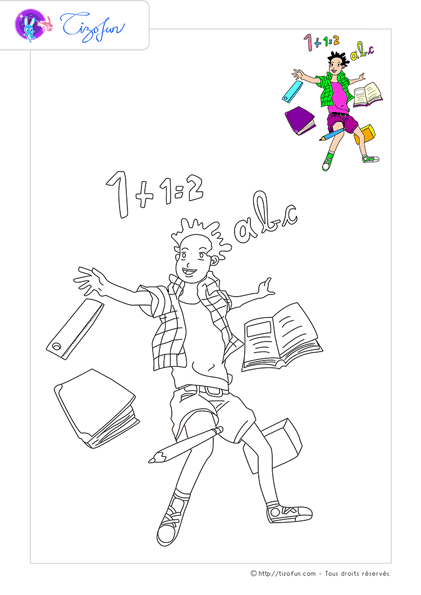 coloriage-ecole-dessins-a-colorier-garcon-eleve-joue
