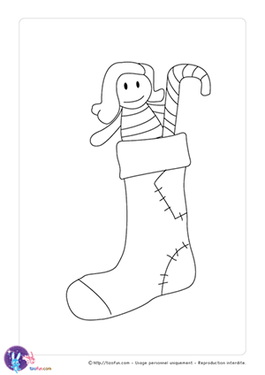 dessin-a-colorier-noel_chaussette-de-noel