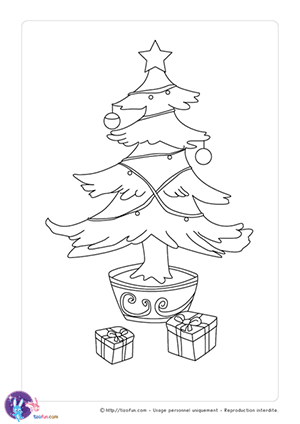 dessin-a-colorier-noel_sapin-de-noel-guirlande