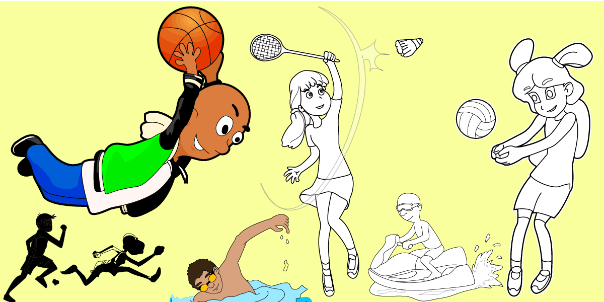 coloriage-sport-dessin-a-colorier