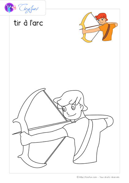 coloriage-sport-dessin-a-colorier-tir-a-l-arc