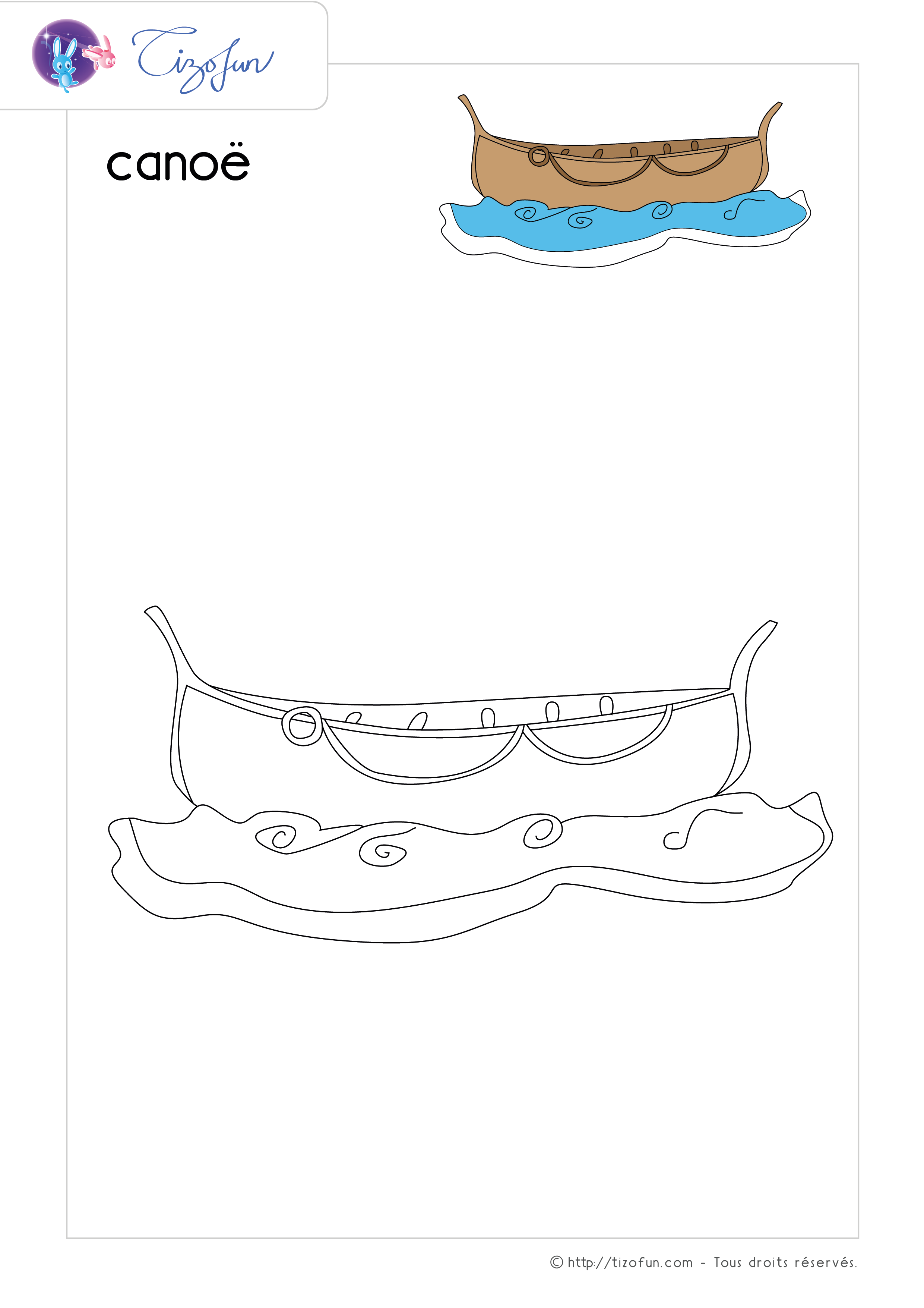 coloriage-transport-dessin-canoe