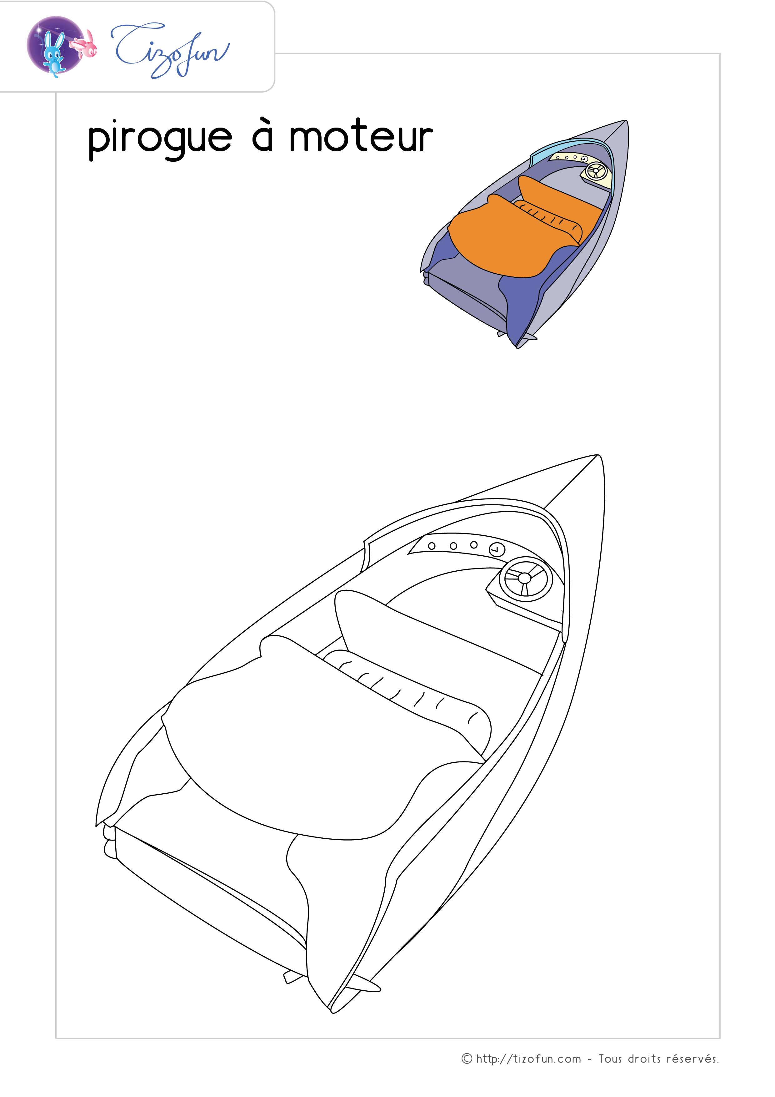 coloriage-transport-dessin-pirogue-a-moteur