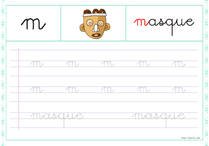 13-trace-les-lettres-minuscule-cursive-m