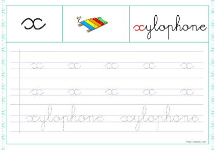 24-trace-les-lettres-minuscule-cursive-x