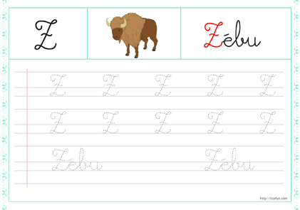 26-trace-les-lettres-majuscule-cursive-z