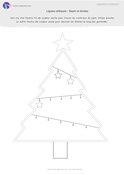 13-pdf-fiche-maternelle-gs-graphisme-lignes-obliques-arbre-noel-etoile-a-imprimer