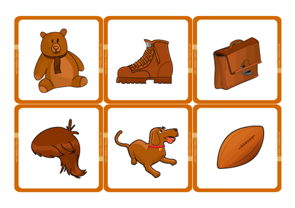 cartes-apprendre-les-couleurs-la-couleur-marron