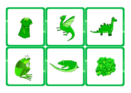 cartes-apprendre-les-couleurs-la-couleur-verte