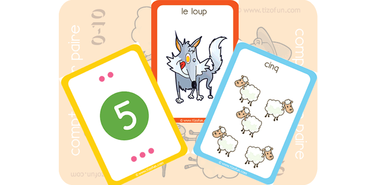 PDF Apprendre à compter de 0 à 10 avec le jeu de la pioche