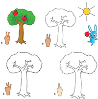 maths-maternelle-petite-section-dénombrement-realiser-une-collection-de-1-a-3-elements-gratuit