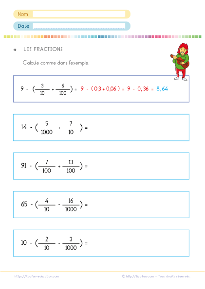 exercice-de-fraction-cm2