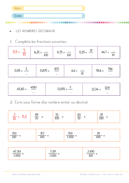 numeration cm1