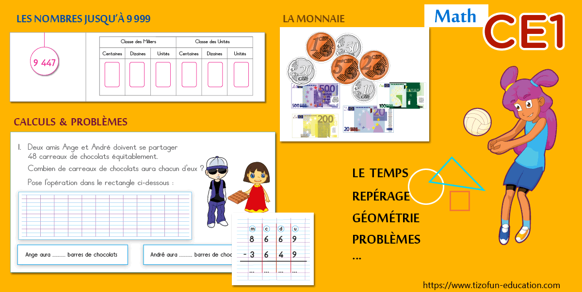 Exercice-Mathématiques-CE1-a-imprimer