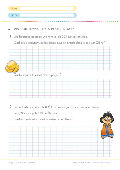 exercice-a-imprimer-proportionnalite-et-pourcentages-cm1