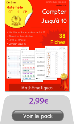 Apprendre à compter jusqu&#039;à 10 | Exercices maths CP CE1 GS