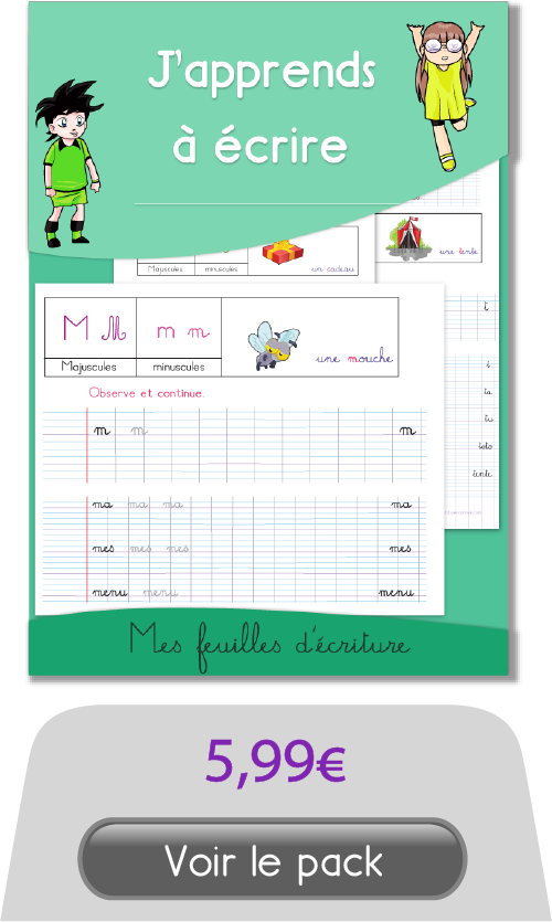 Copie CP Écrire les Mots utiles | PDF Exercice d&#039;écriture