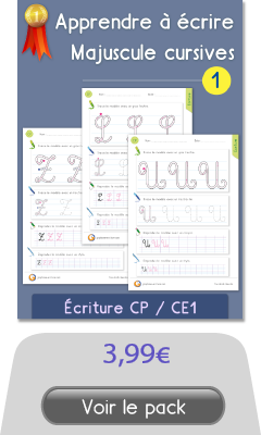 Écrire les Majuscules CP CE1
