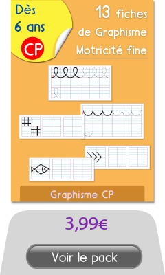 Graphisme Motricité Fine CP CE1