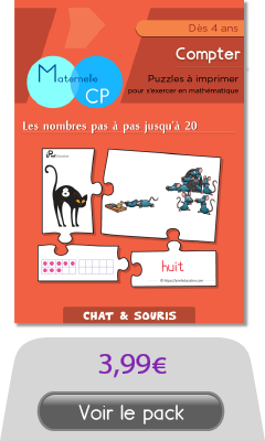 Maîtriser les Nombres de 1 à 20 avec le jeu du chat et de la souris