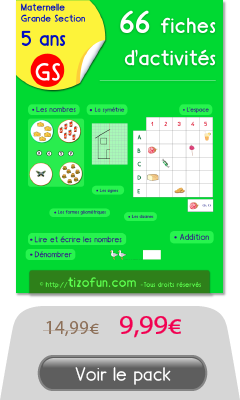 Mathématiques Maternelle Grande Section